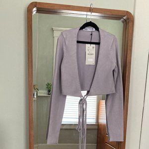 NWT Zara Wrap Sweater